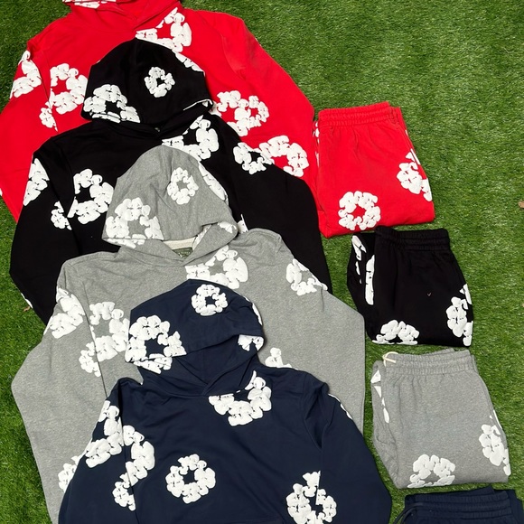 Denim tears sets hoodies / sweatpants - Picture 5 of 5